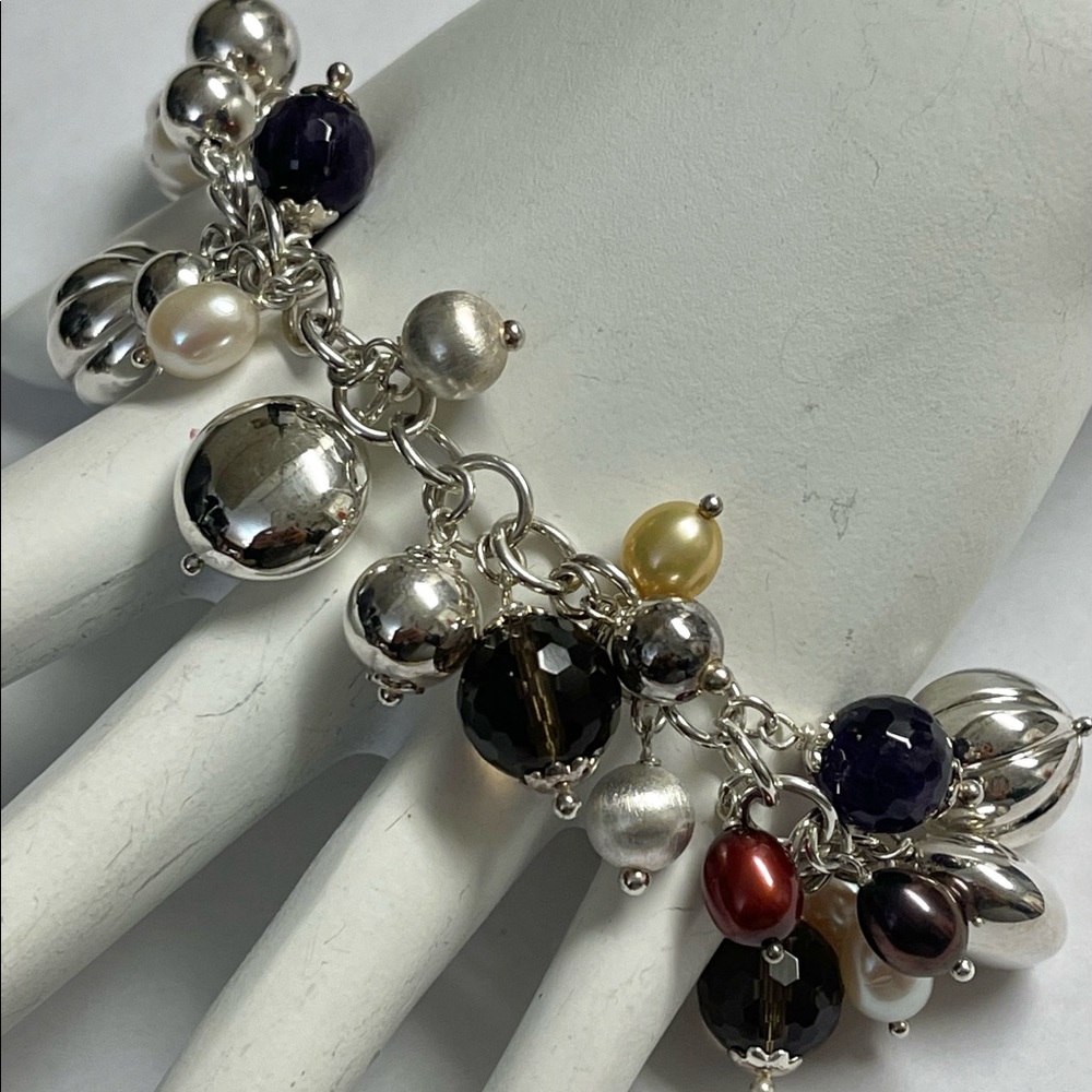 Milor Sterling Silver Cha-Cha Bracelet - Picture 3 of 9